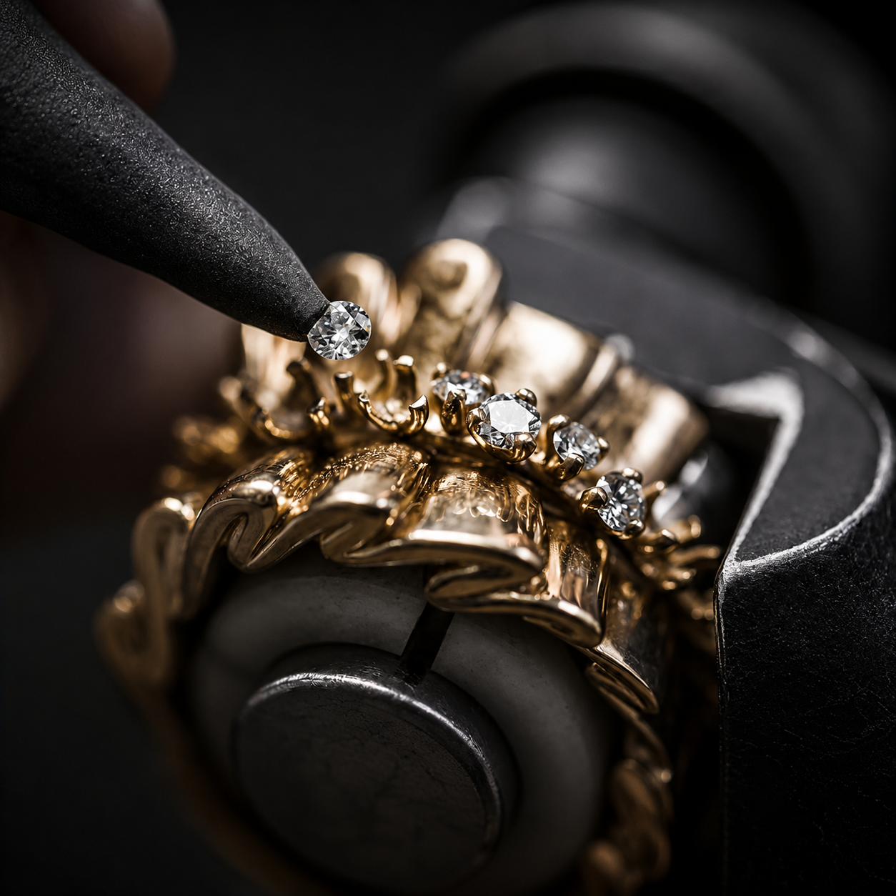Gold jewellery manufacturing
